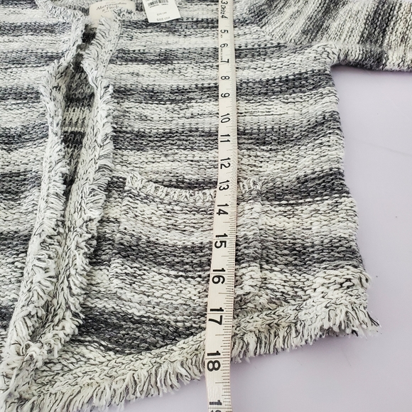New Abercrombie & Fitch beautiful Gray Open Cardigan With Sparkles Size XS - Picture 6 of 8